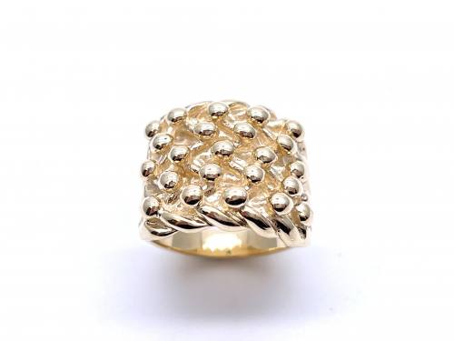 9ct Yellow Gold Keeper Ring