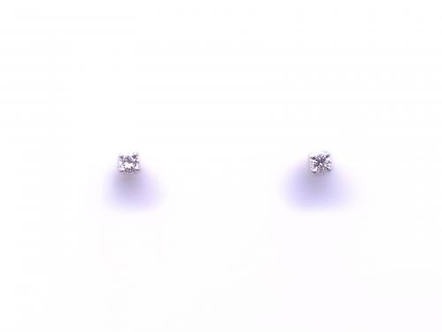 9ct Diamond Stud Earrings 0.20ct