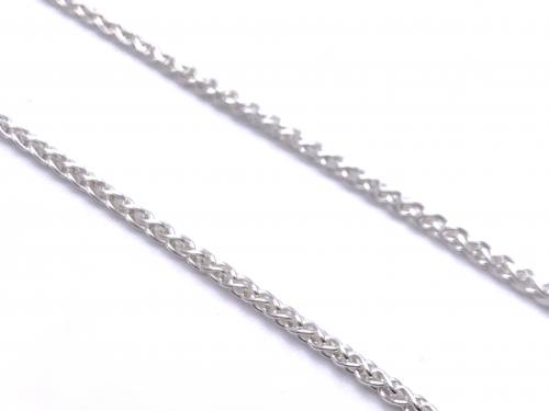 Silver Spiga Chain 24 inch