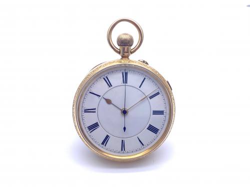 18ct Pocket Watch Chester 1898