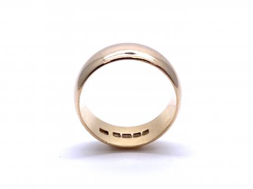 Edwardian 18ct Wedding Band Birmingham 1909