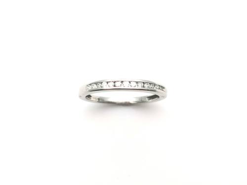 18ct White Gold Diamond Eternity Ring