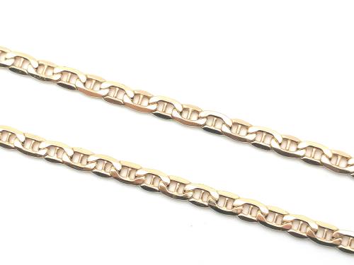 9ct Yellow Gold Anchor Chain Necklet
