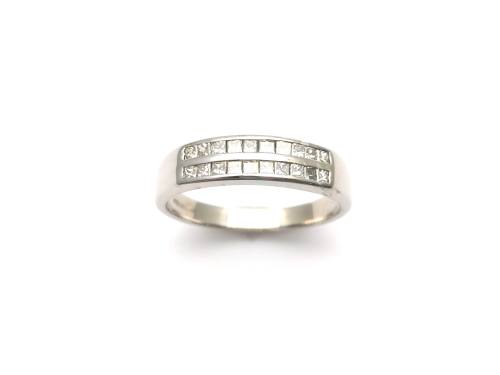 9ct White Gold Diamond Eternity Ring