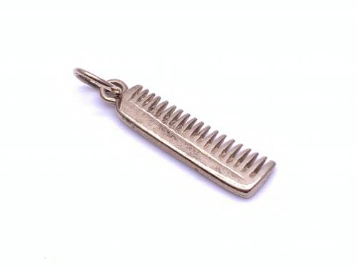 9ct Yellow Gold Comb Charm