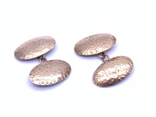 9ct Yellow Gold Cufflinks