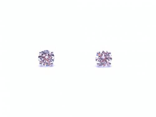 18ct Laboratory Grown Diamond Stud Earrings 1.24ct