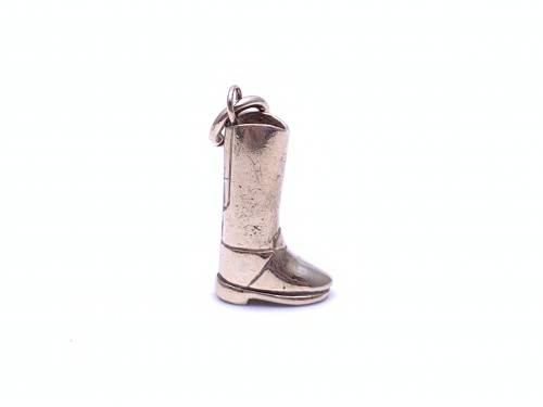 9ct Yellow Gold Boot Charm