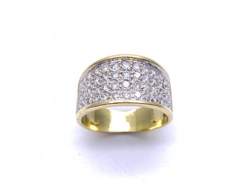 18ct Yellow Gold Diamond Ring 1.00ct