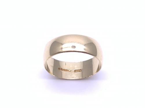 18ct Yellow Gold Wedding Ring 7mm