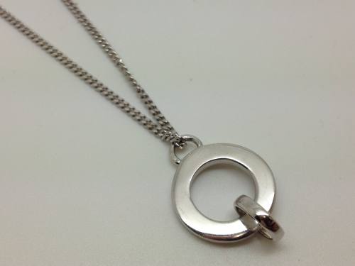 Cz Pendant And Chain