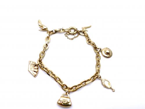 18ct Yellow Gold Charm Bracelet