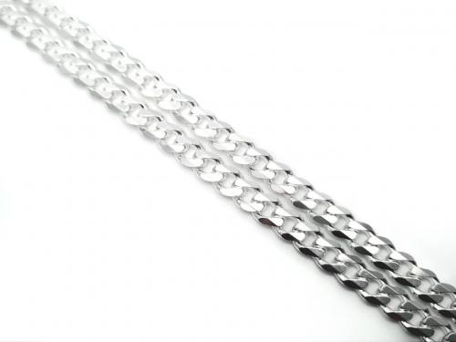 Silver Curb Chain 18 Inch