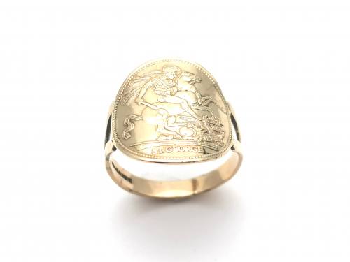9ct Yellow Gold St.George Ring