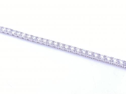 18ct Laboratory Grown Diamond Bracelet 5.05ct
