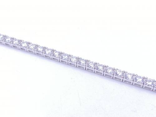 18ct Laboratory Grown Diamond Bracelet 6.40ct