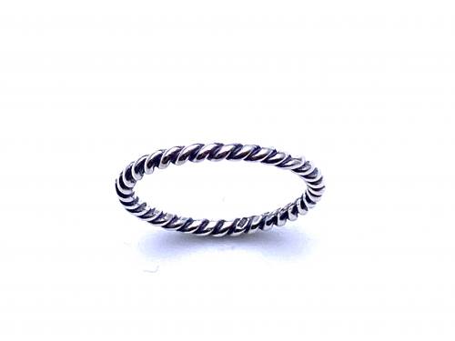 925 Twisted Band Ring