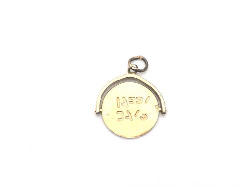 9ct Yellow Gold Spinner Charm