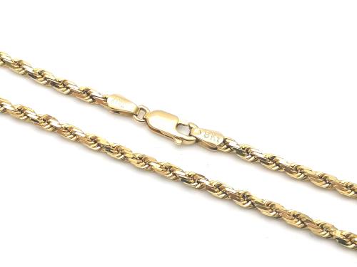 9ct Yellow Gold Rope Bracelet