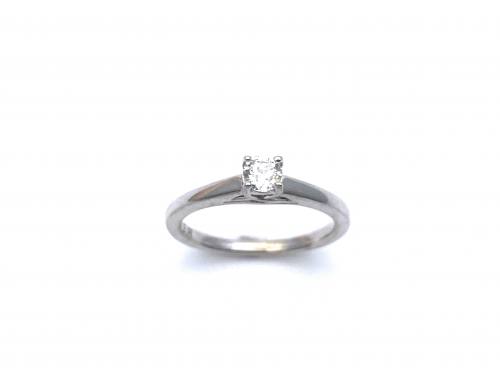 9ct Diamond Solitaire Ring 0.26ct