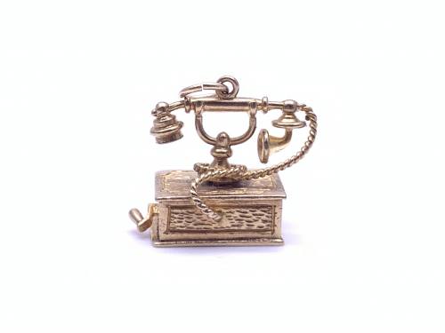 9ct Candlestick Telephone Charm