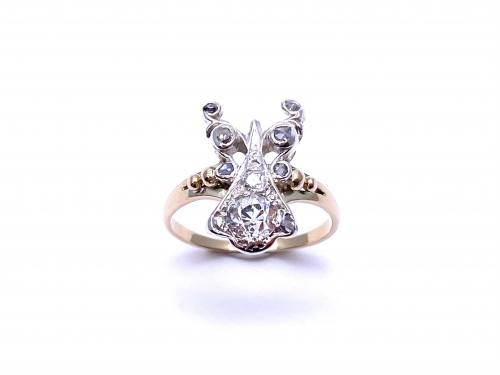 Diamond Cluster Ring Est 0.65ct