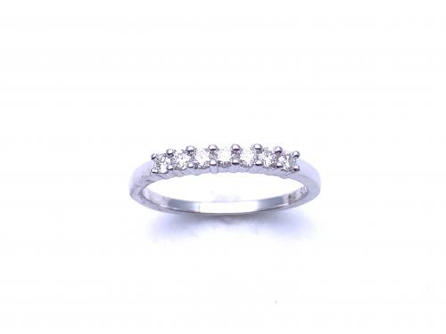 9ct White gold Diamond Eternity Ring 0.26ct