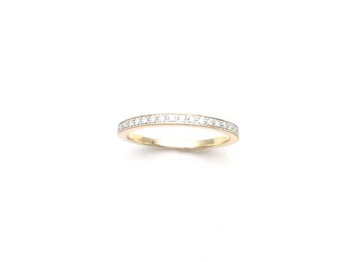 9ct Yellow Gold Diamond Eternity Ring