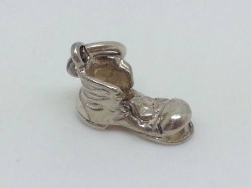 Silver Boot Charm