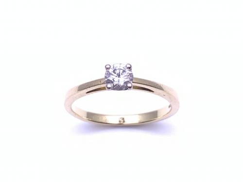 18ct Tolkowsky Diamond Solitaire Ring