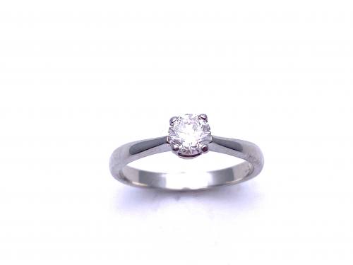 Platinum Diamond Solitaire Ring