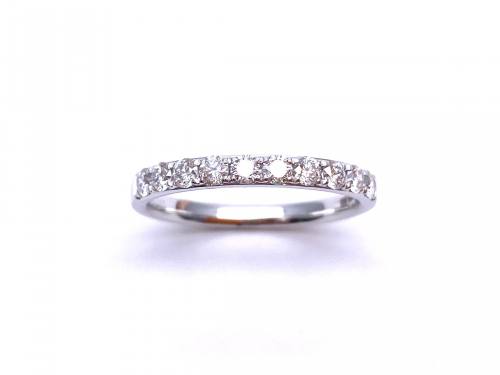 Platinum Diamond Eternity Ring 0.51ct