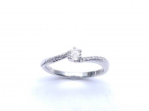 18ct Diamond Solitaire Ring 0.20ct