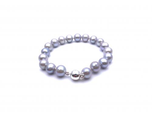 Freshwater Cultured Grey Pearl Bracelet