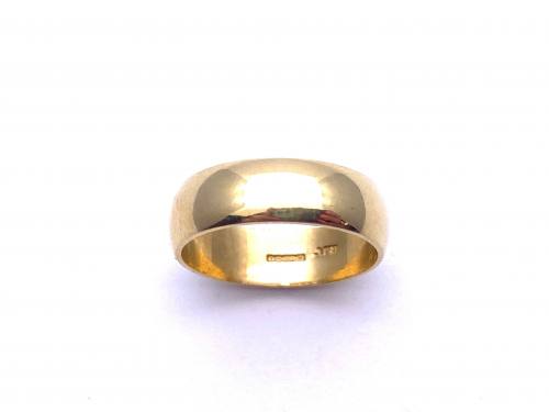 18ct Plain Wedding Ring 5.5mm