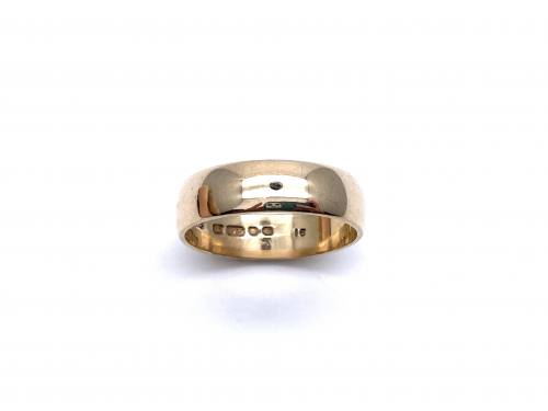 9ct Yellow Gold Plain wedding Ring