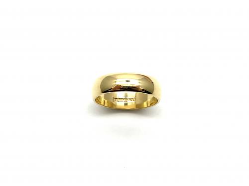 18ct yellow Gold 5mm Wedding Ring