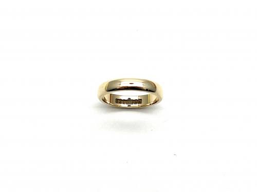 9ct yellow Gold 3.5mm Wedding Ring