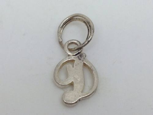 Silver Initial D Charm