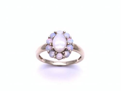 9ct Opal Cluster Ring