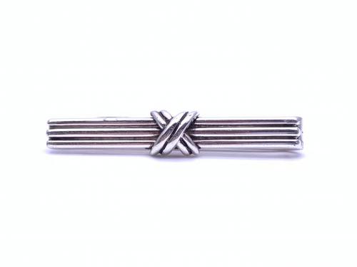 Silver Tiffany & Co. Tie Slide