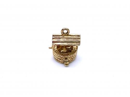 9ct Opening Wishing Well Charm