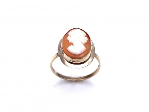 9ct Yellow Gold Cameo Ring