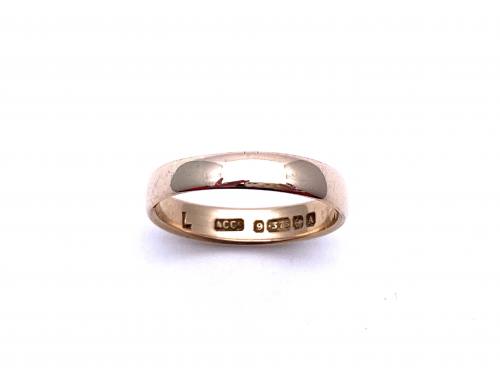 9ct Rose Gold Wedding Ring 4mm