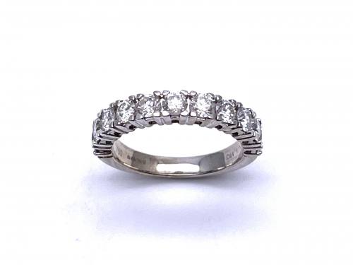 18ct White Gold Diamond Eternity Ring