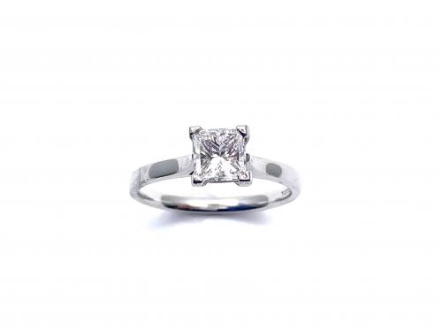 Platinum Diamond Solitaire Ring 1.60ct