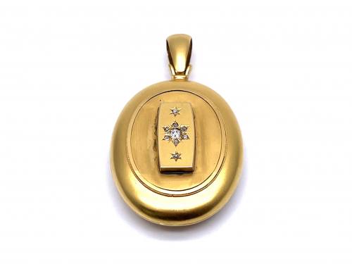 Diamond Cluster Locket