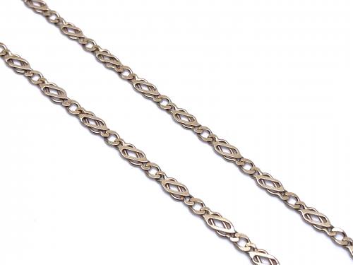 9ct Yellow Gold Celtic Chain 18 inch