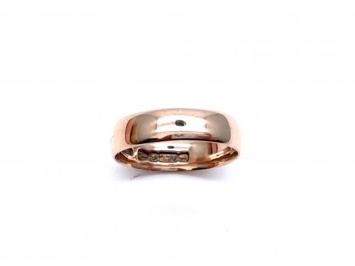 9ct Rose Gold Wedding Ring