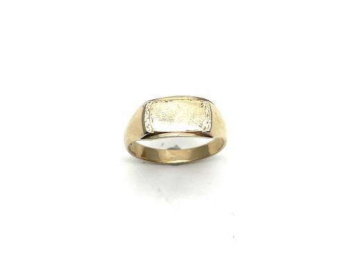 9ct Yellow Gold Signet Ring